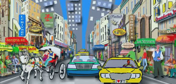 Restaurant Row Parking